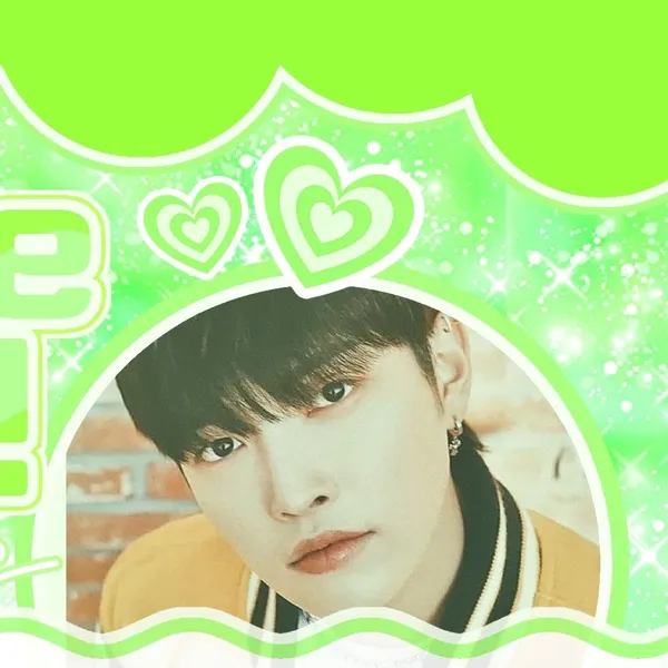 充滿粉絲愛意的弘中 (ATEEZ)人氣照片
