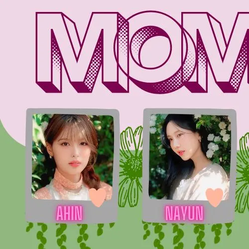充满粉丝爱意的MOMOLAND人气照片