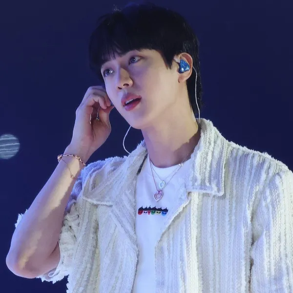 Shining profile picture of Jin (BTS) on today's Choeaedol