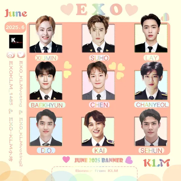 Today's Most Loved EXO