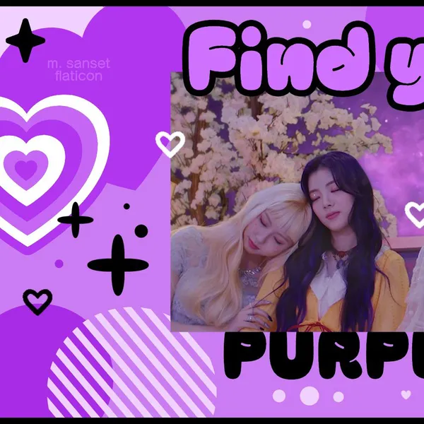 Top Photo Full of PURPLE K!SS Love