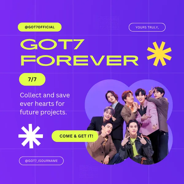 Today's Most Loved GOT7