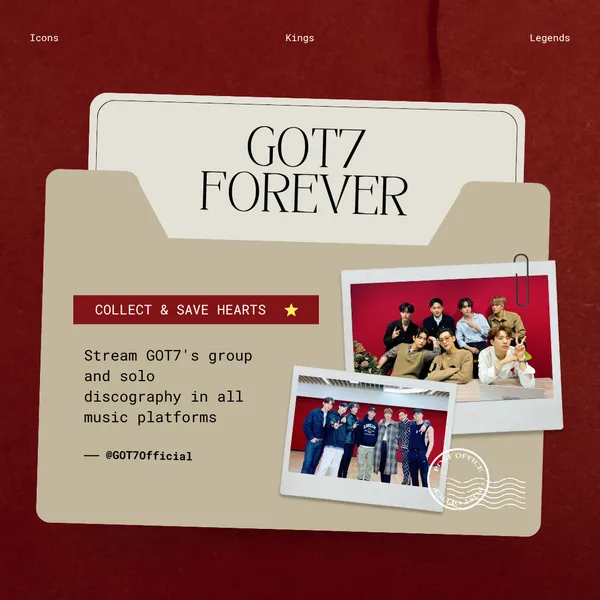今天最受喜爱的GOT7