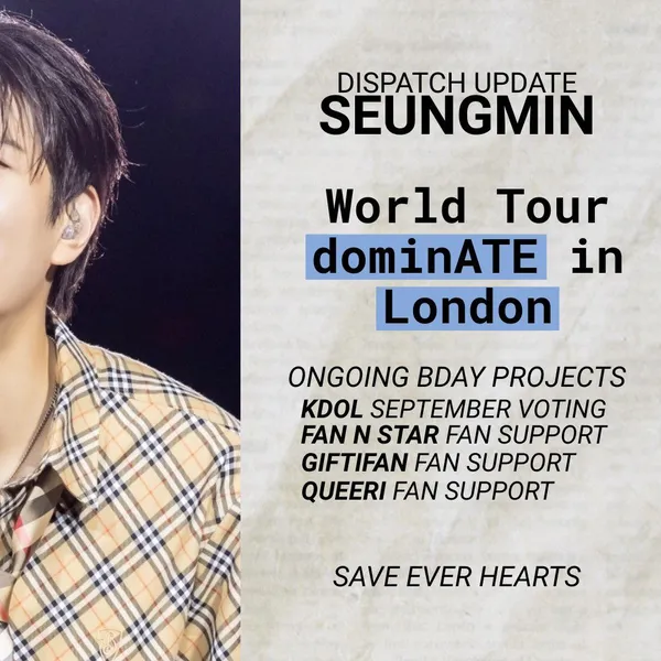 Foto Populer Penuh Cinta untuk Seungmin (Stray Kids)