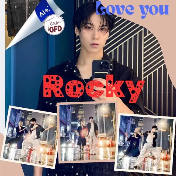 充滿粉絲愛意的Rocky人氣照片