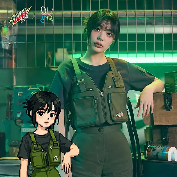 今日最も愛されたシヨン (QWER)の姿