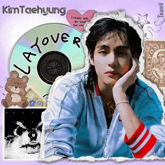 Popular profile image of V (BTS) selected by votes