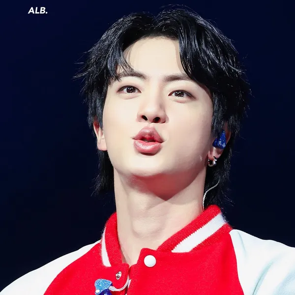 Shining profile picture of Jin (BTS) on today's Choeaedol