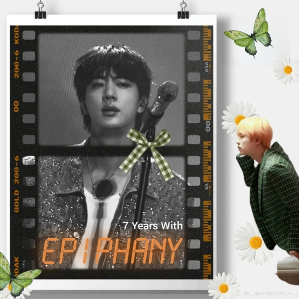 Shining profile picture of Jin (BTS) on today's Choeaedol