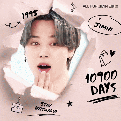 No.1 banner post of Jimin (BTS) created by fans