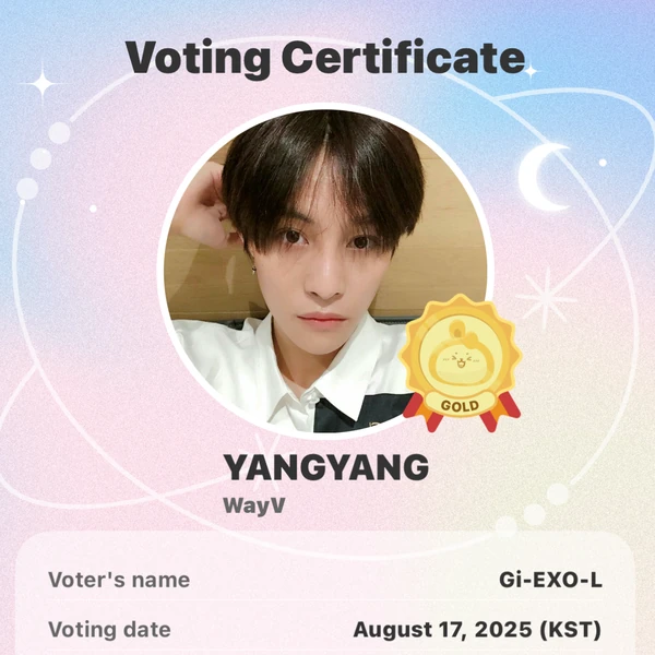 Today's Most Loved YANGYANG (WayV)