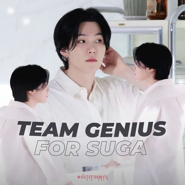 Popular profile image of SUGA (BTS) selected by votes
