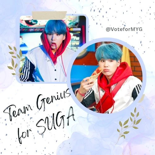 Popular profile image of SUGA (BTS) selected by votes