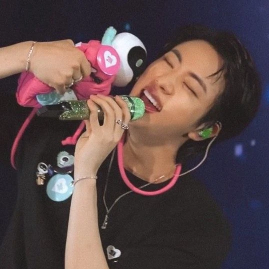 Signature photo of Jin (BTS) capturing their charm