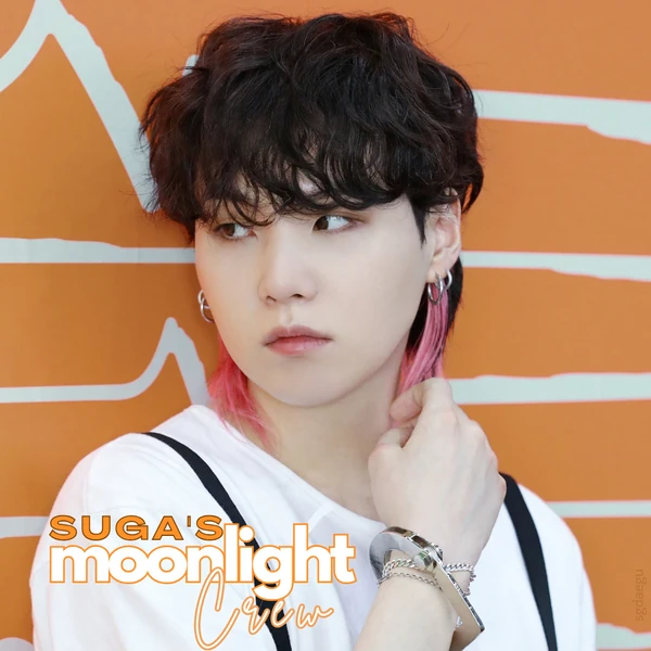 Signature photo of SUGA (BTS) capturing their charm
