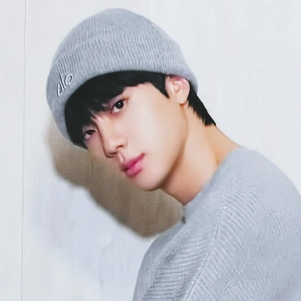 Signature photo of Jin (BTS) capturing their charm