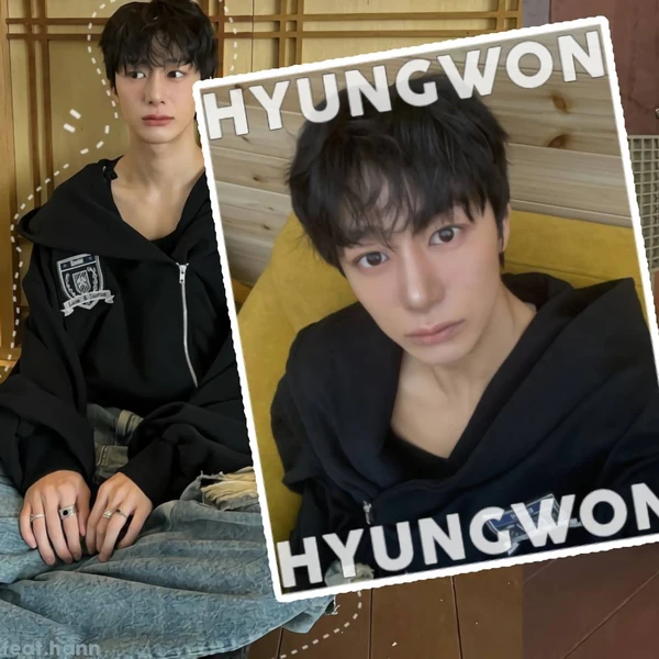 Signature photo of Hyungwon (MONSTA X) capturing their charm