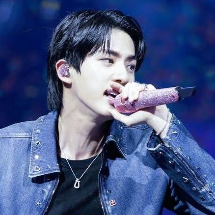 Signature photo of Jin (BTS) capturing their charm