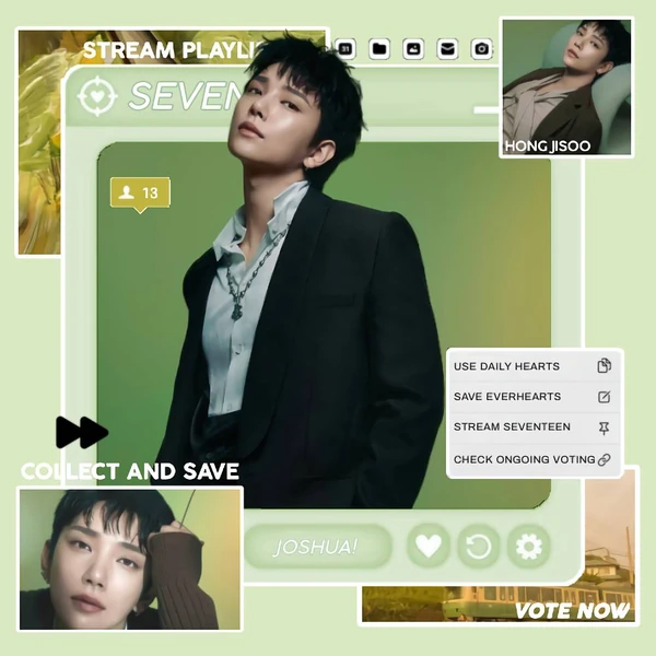 充满粉丝爱意的Joshua (SEVENTEEN)人气照片