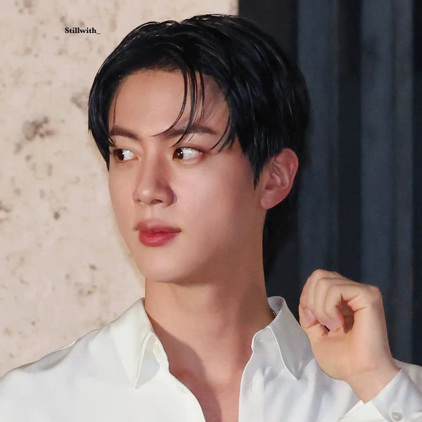 Signature photo of Jin (BTS) capturing their charm