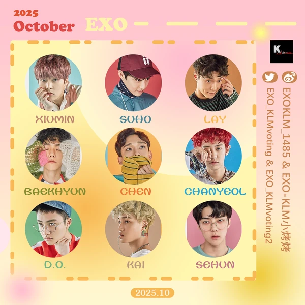 Today's Most Loved EXO