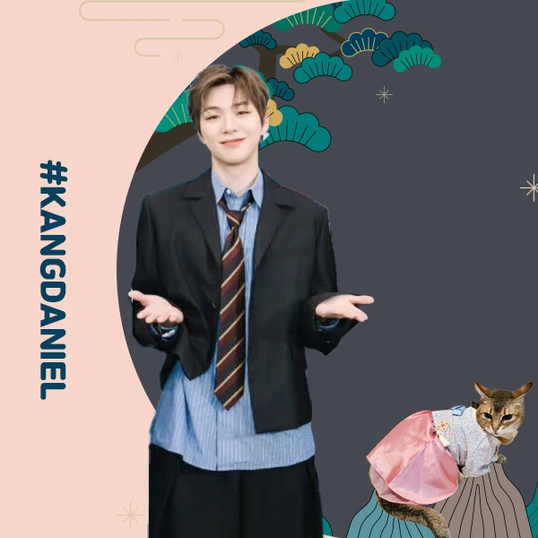 Signature photo of Kang Daniel capturing their charm