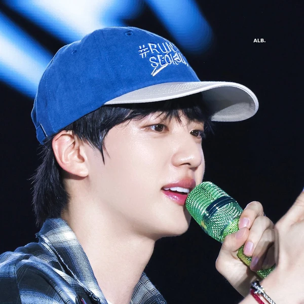 Shining profile picture of Jin (BTS) on today's Choeaedol