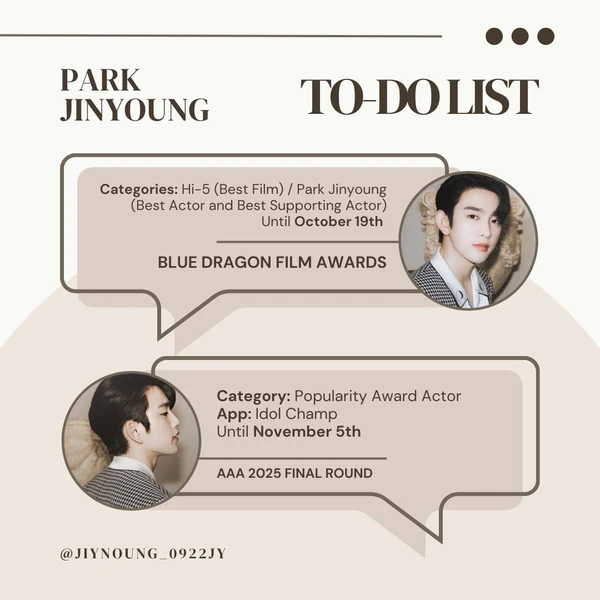 Today's Most Loved Jinyoung (GOT7)