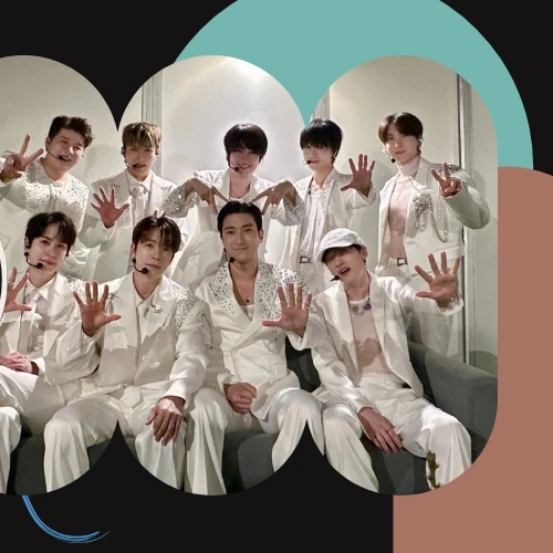 充滿粉絲愛意的Super Junior人氣照片