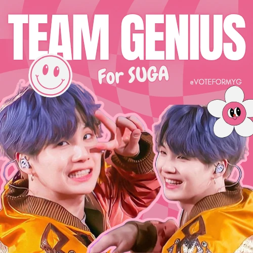 今日最受喜愛的SUGA (防彈少年團)