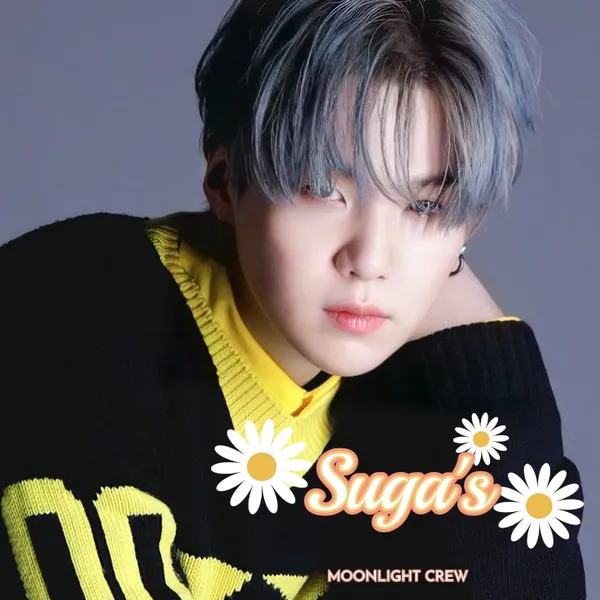 充滿粉絲愛意的SUGA (防彈少年團)人氣照片