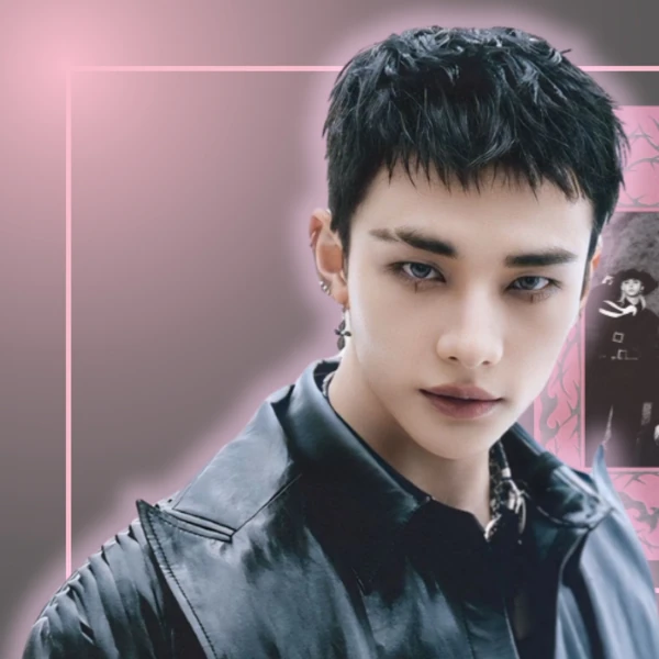 Signature photo of Hyunjin (Stray Kids) capturing their charm