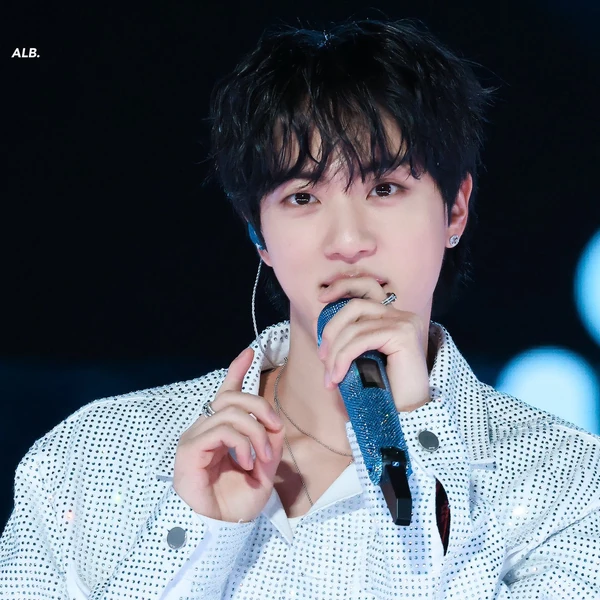 Signature photo of Jin (BTS) capturing their charm