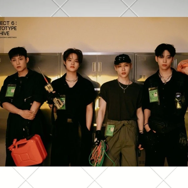 Signature photo of AB6IX capturing their charm