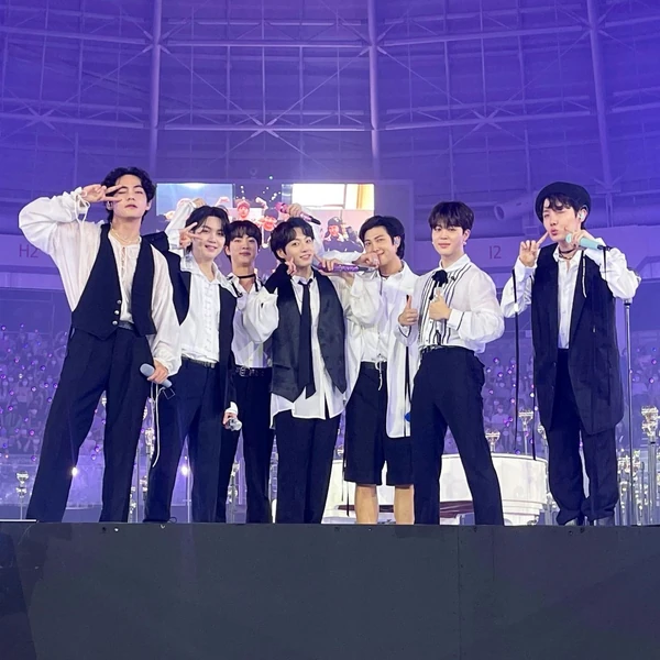 今天最受喜爱的防弹少年团