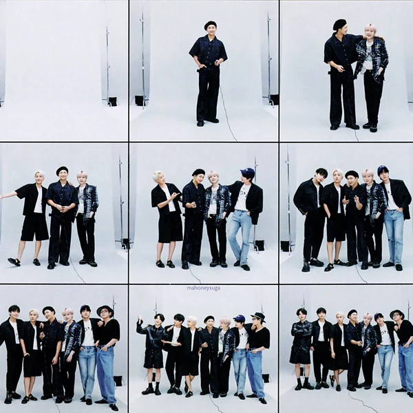 充满粉丝爱意的防弹少年团人气照片