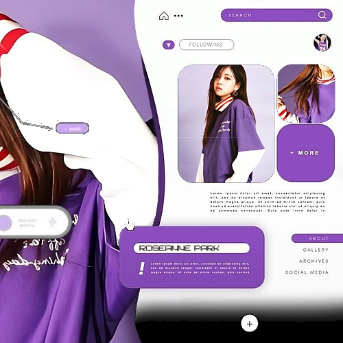 充滿粉絲愛意的ROSÉ (BLACKPINK)人氣照片