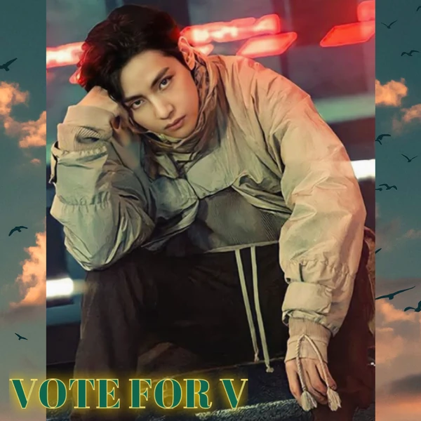 充滿粉絲愛意的V (防彈少年團)人氣照片