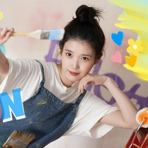 充滿粉絲愛意的IU人氣照片