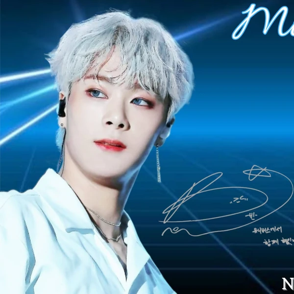 Signature photo of Moonbin (ASTRO) capturing their charm