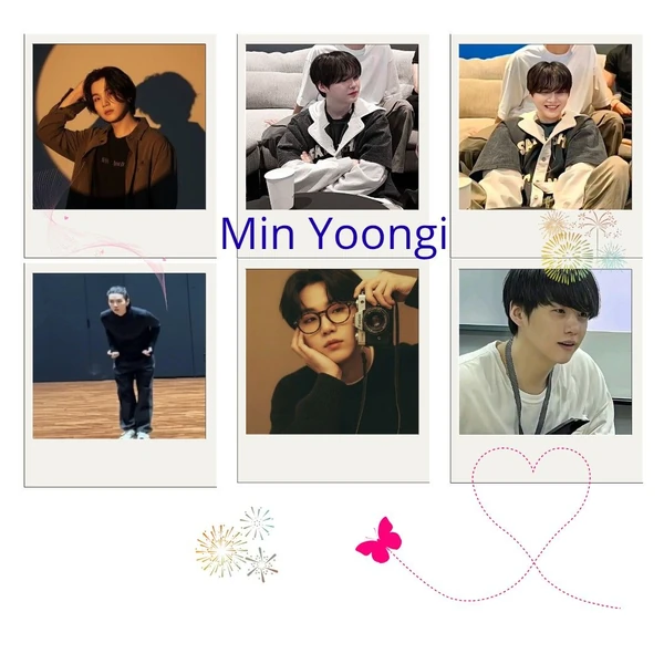 充滿粉絲愛意的SUGA (防彈少年團)人氣照片