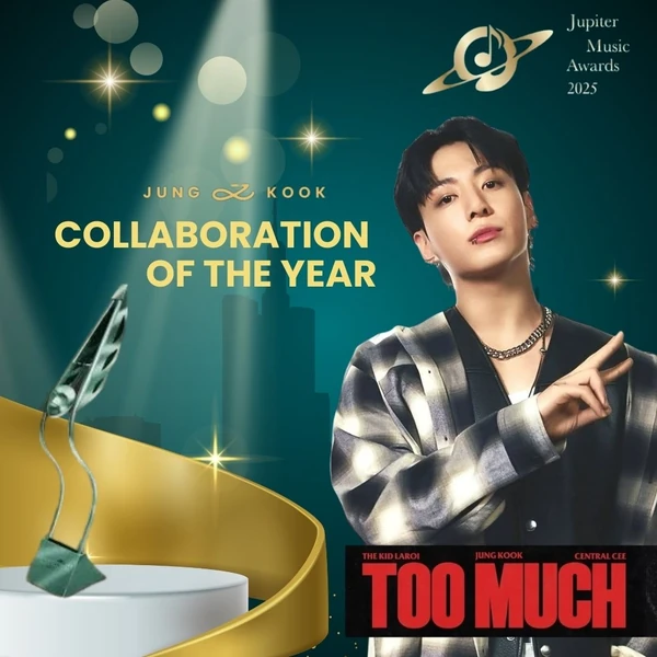 Shining profile picture of Jungkook (BTS) on today's Choeaedol