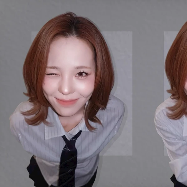 Signature photo of Mako (NiziU) capturing their charm