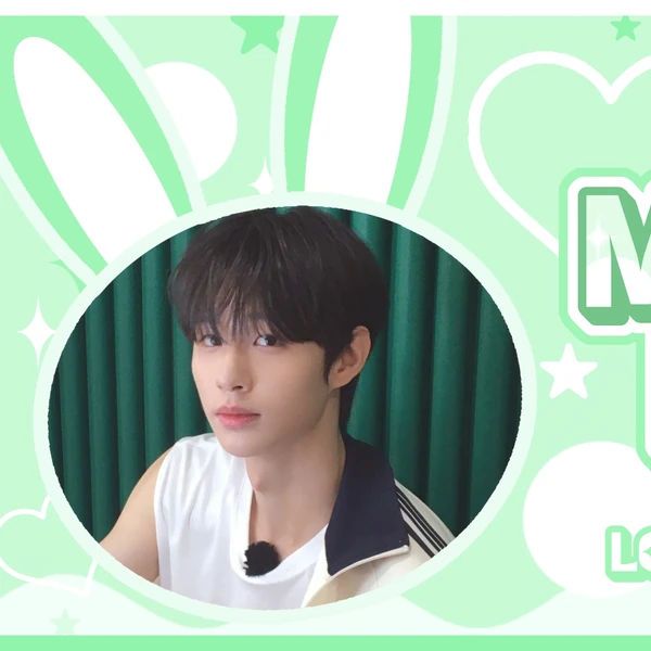 Signature photo of Kim Sungmin (CLOSE YOUR EYES) capturing their charm