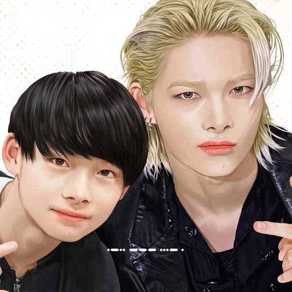 Signature photo of NI-KI (ENHYPEN) capturing their charm