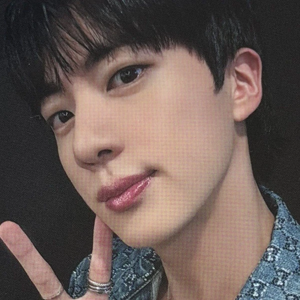 Shining profile picture of Jin (BTS) on today's Choeaedol