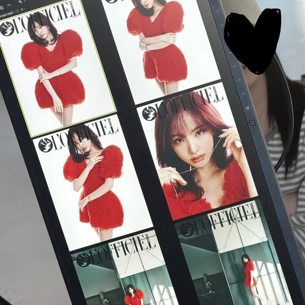 Signature photo of IVE capturing their charm