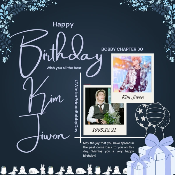 No.1 banner post of BOBBY (iKON) created by fans