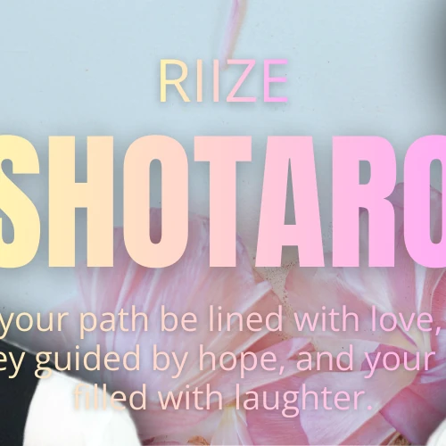 Top Photo Full of SHOTARO (RIIZE) Love