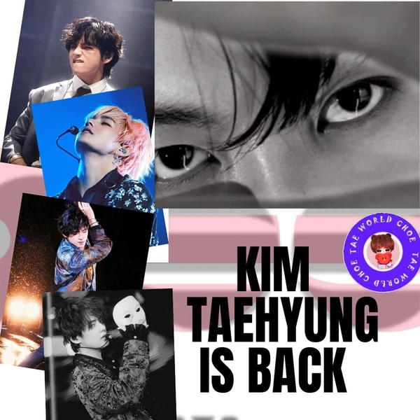 Signature photo of V (BTS) capturing their charm